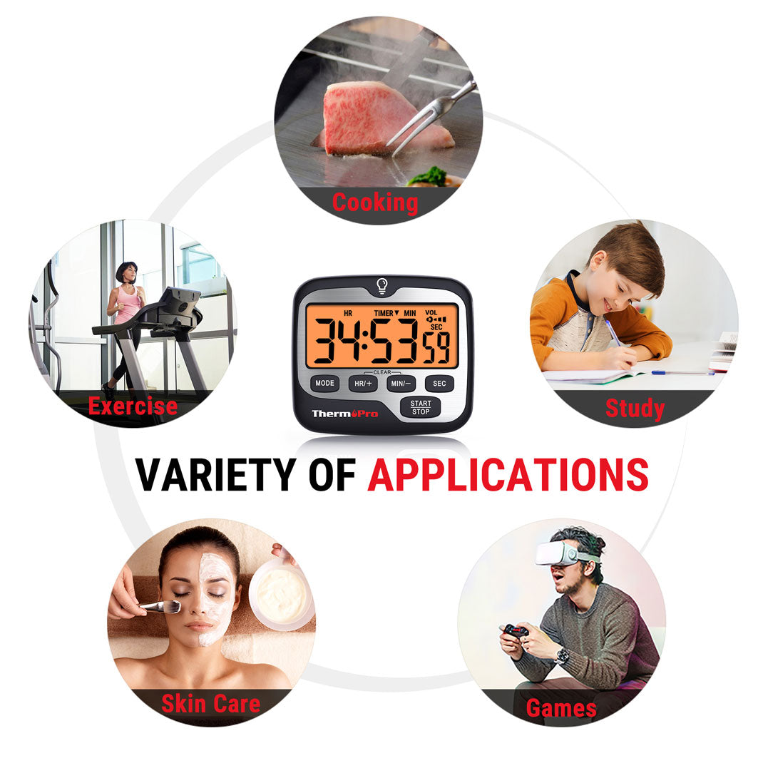 TM01 2-Packs Kitchen Timer