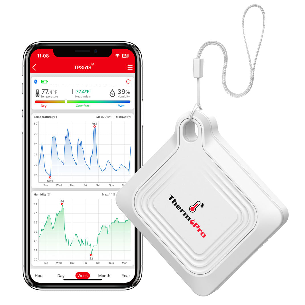 TP351 Bluetooth Indoor Hygrometer Thermometer