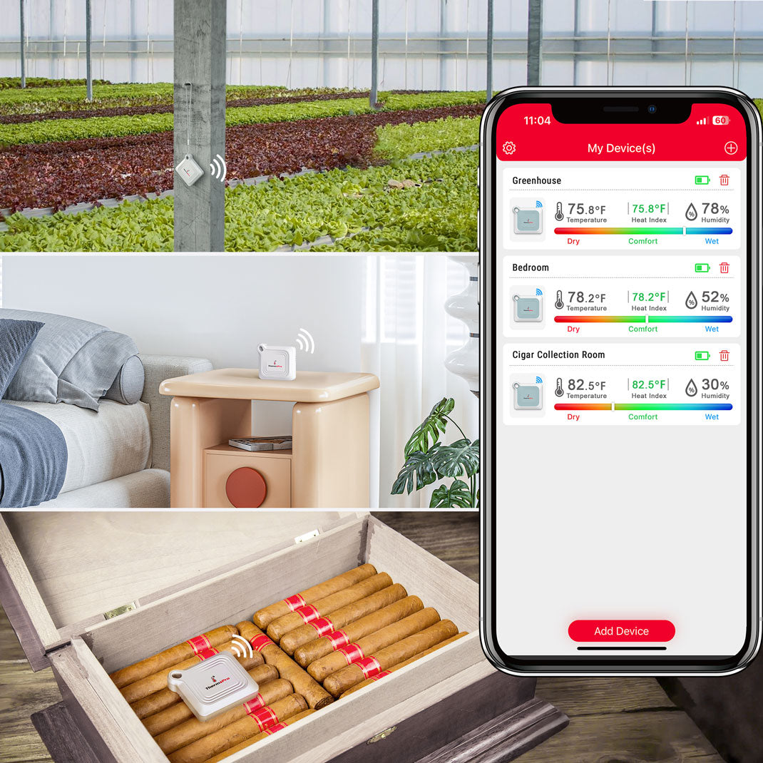 TP351 Bluetooth Indoor Hygrometer Thermometer