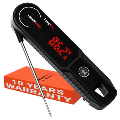 TempPro TP622 Lightning Instant-Read Meat Thermometer — Ultra-Fast, Waterproof