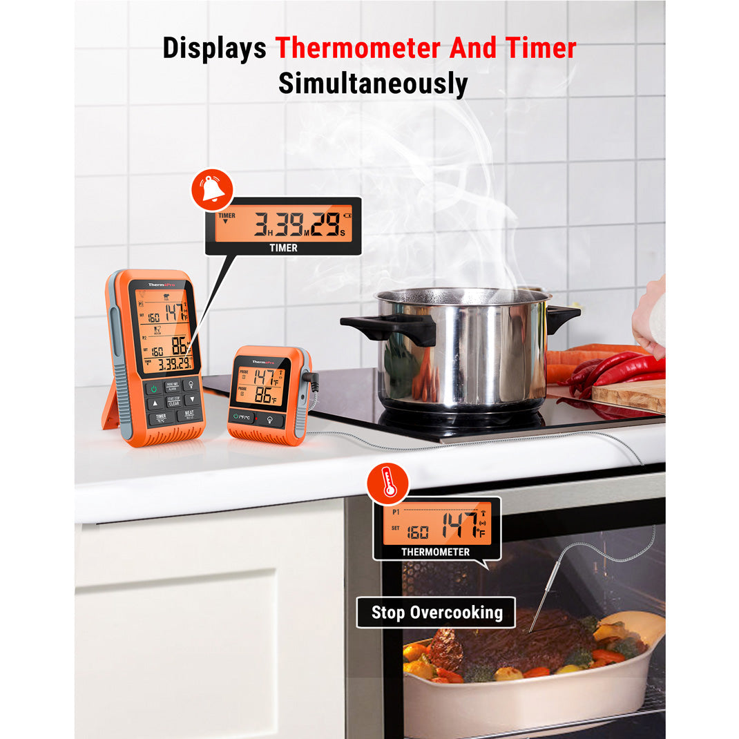 Thermomètre à viande sans fil TP826