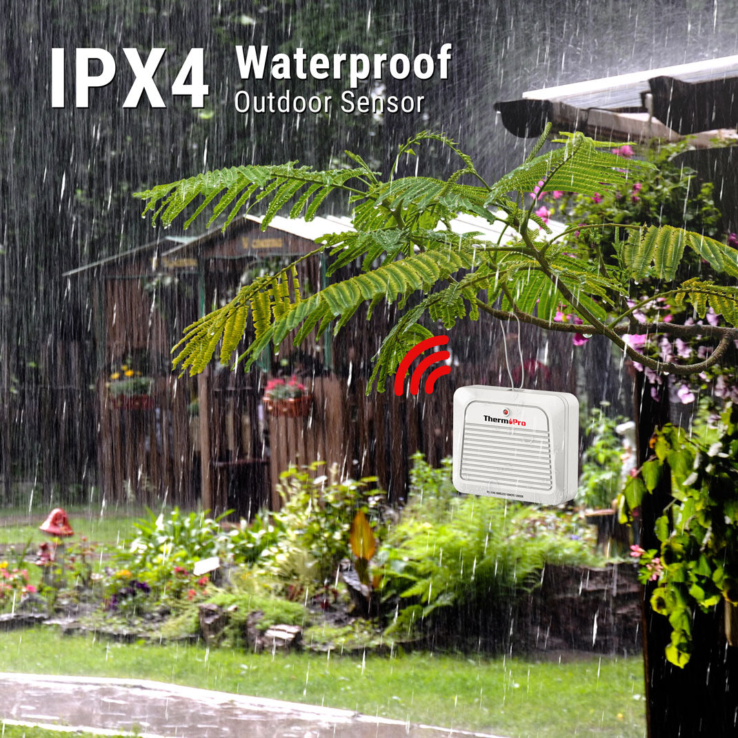 Transmisor de sensor exterior adicional ThermoPro TX-7B, solo para TP260B/TP280B