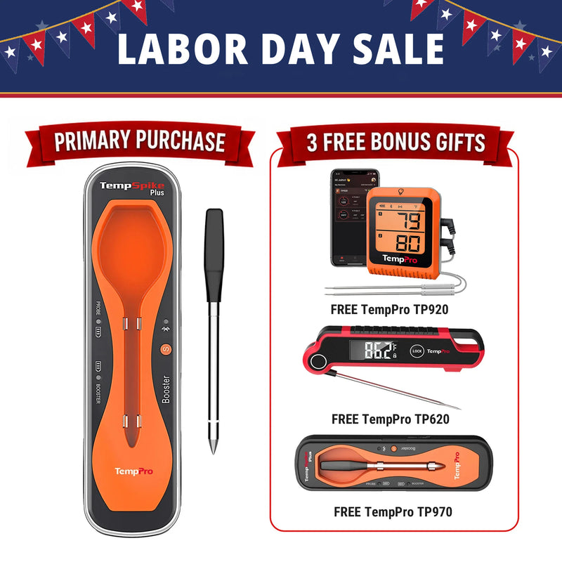 TempPro TempSpike Plus TP970 Bundle — 3 Free Gifts