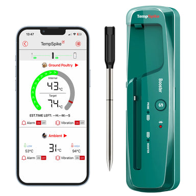TempPro TempSpike TP961 Smart Wireless Meat Thermometer — Truly Wireless, Bluetooth