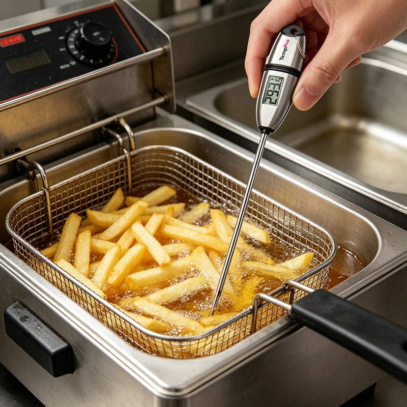 TempPro TP02S Instant-Read Meat Thermometer — 1-Second Read, 5.3