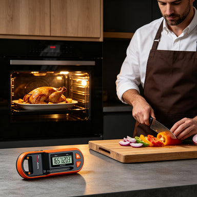 TempPro TempSpike Plus TP971 Smart Wireless Meat Thermometer — Truly Wireless, Long-Range Bluetooth
