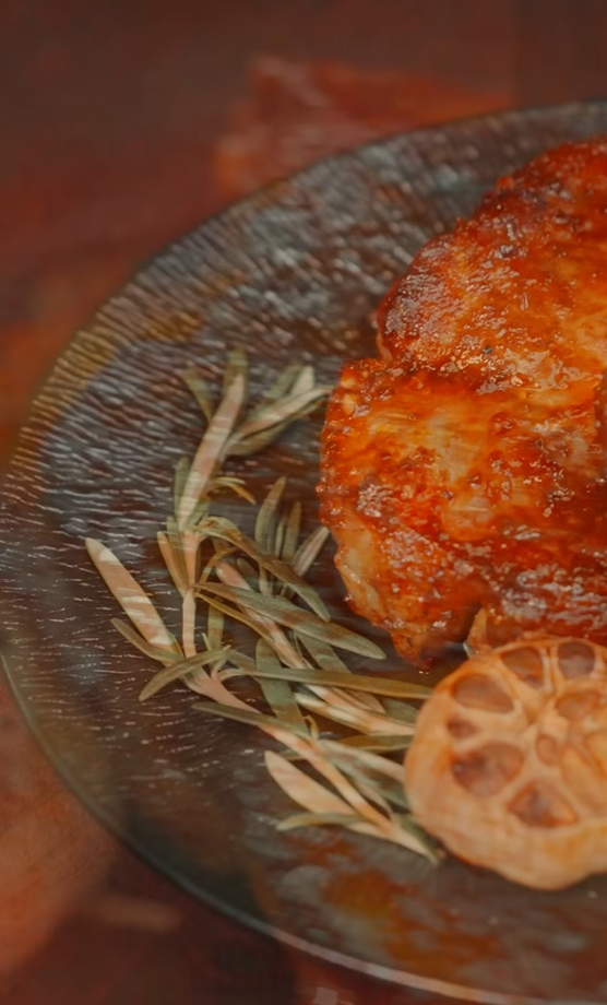 Chuletas de cerdo marinadas en cerveza 