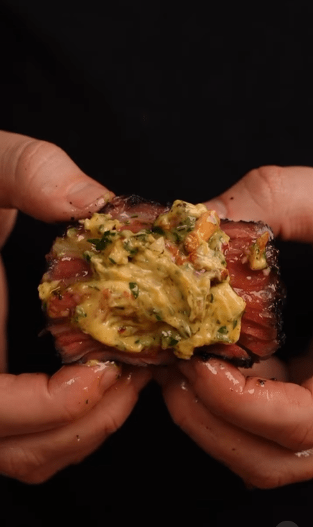 Cowboy Butter Steak Pinwheels