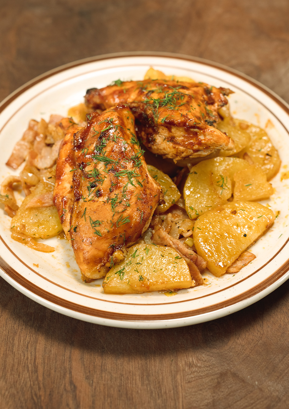 Easy Skillet Meat & Potatoes