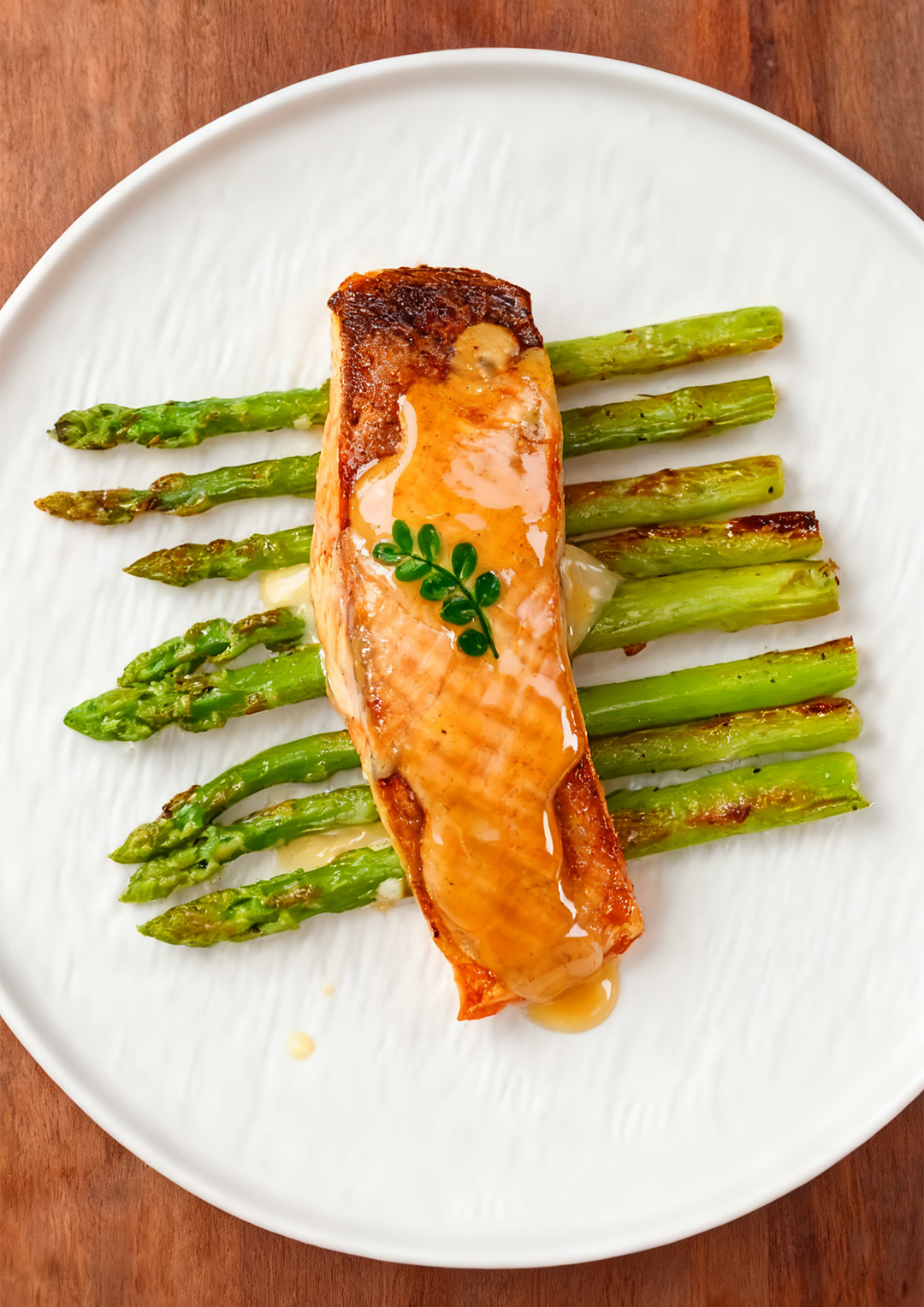 Saumon grillé 
