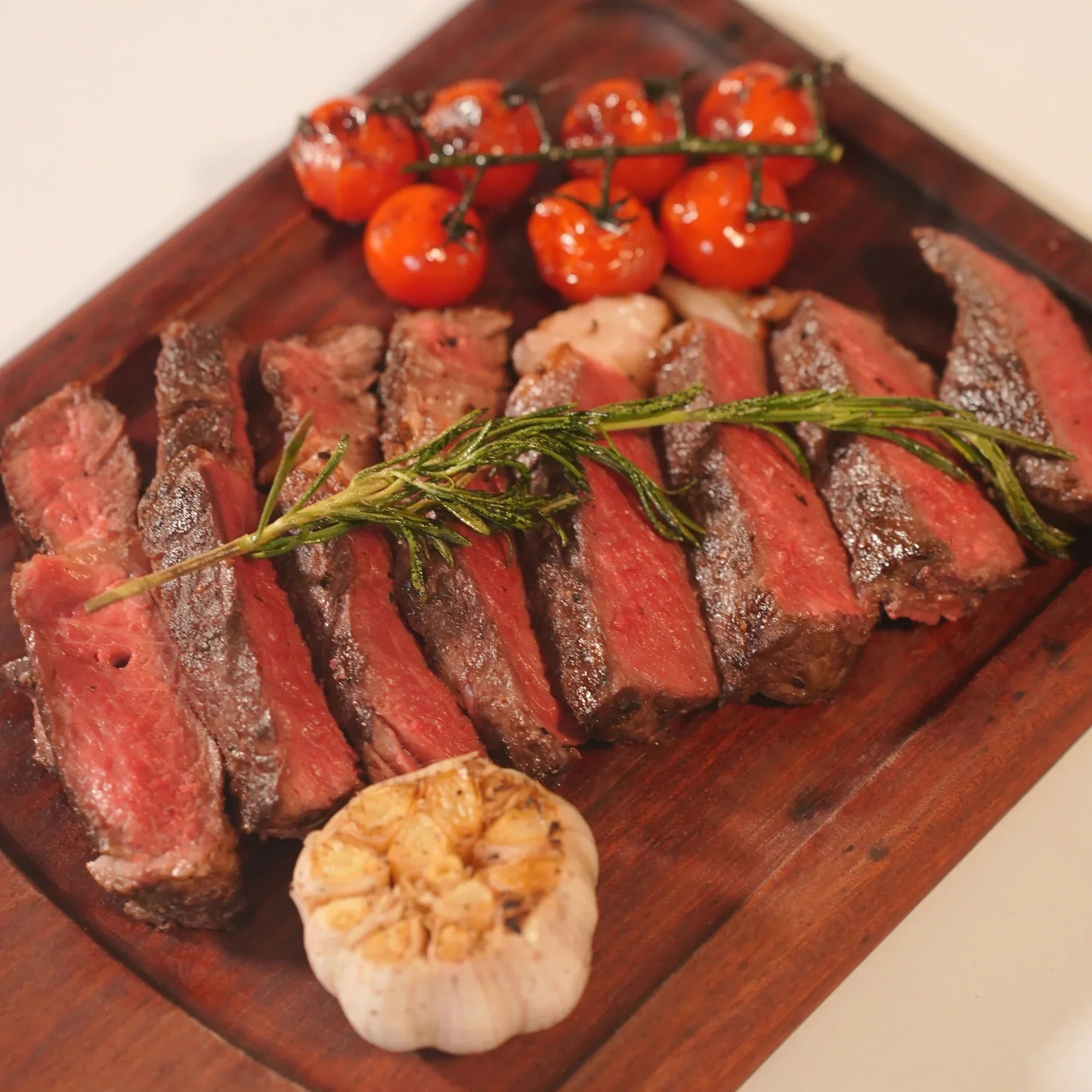Pan-Seared Ribeye Steak with Garlic Butter