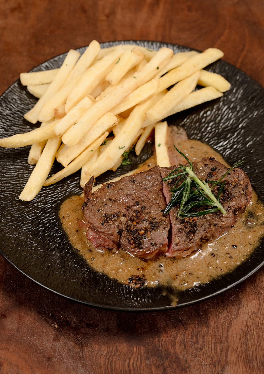 Peppered Filet Mignon