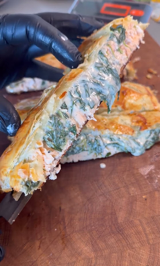 Salmon Puff Pastry