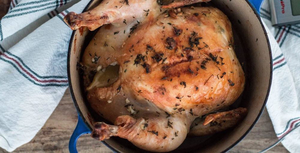 Perfect Herb and Garlic Roasted Chicken