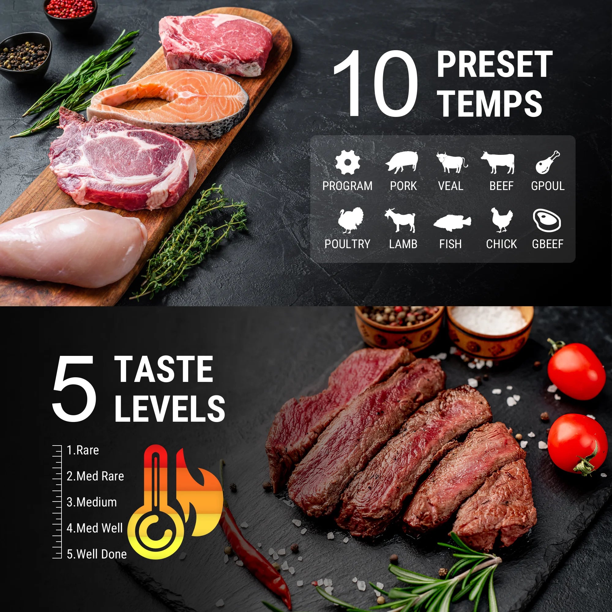 Balance de cuisine ThermoPro IC211