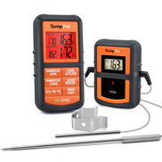 TempPro TempSync CORE TP08S Wireless Meat Thermometer — Dual Probe, Transmitter & Receiver (No App Needed)