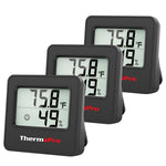 ThermoPro TP157 Lot de 3 hygromètres/thermomètres numériques d'intérieur
