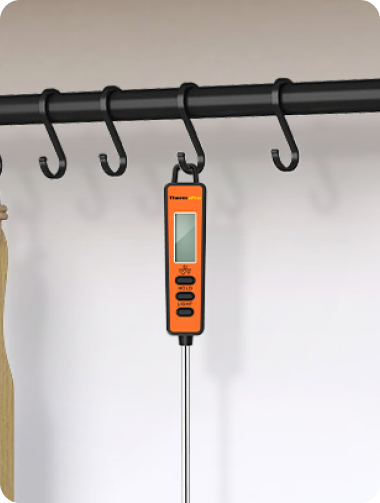TempPro TP30 Infrared Thermometer Gun & TempPro TP01S Digital Instant-Read Meat Thermometer