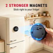 TempPro TM04B Digital Kitchen Timer - One-Touch Control, 3.1" LED