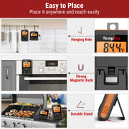 TP806BW Wireless Meat Thermometer