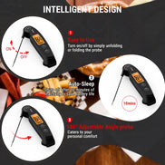 TempPro TP920 Thermomètre à viande Bluetooth + TP605 Thermomètre à lecture instantanée — Pack économique