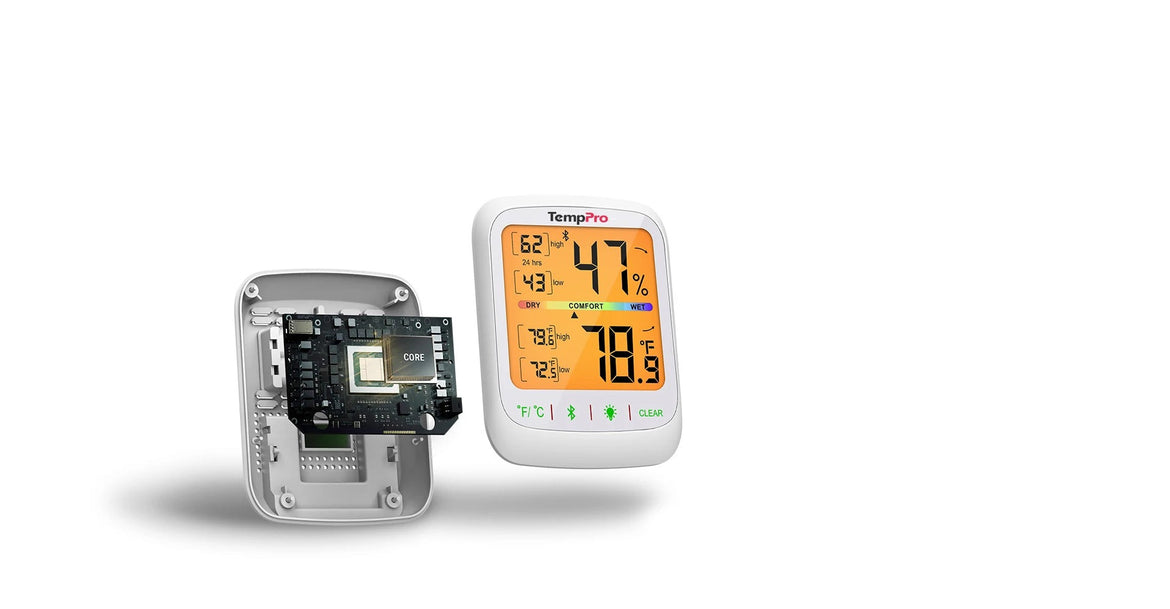 TP359 2-Packs Bluetooth Indoor Hygrometer Thermometer