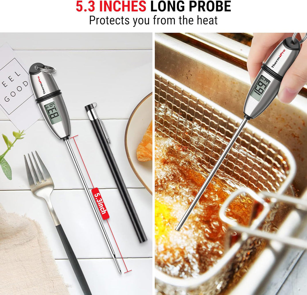 Thermomètres à viande à lecture instantanée TP02S, lot de 2