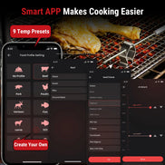 Thermomètre à viande sans fil TempPro TempSync ELITE TP910 — Bluetooth intelligent, alertes d'application