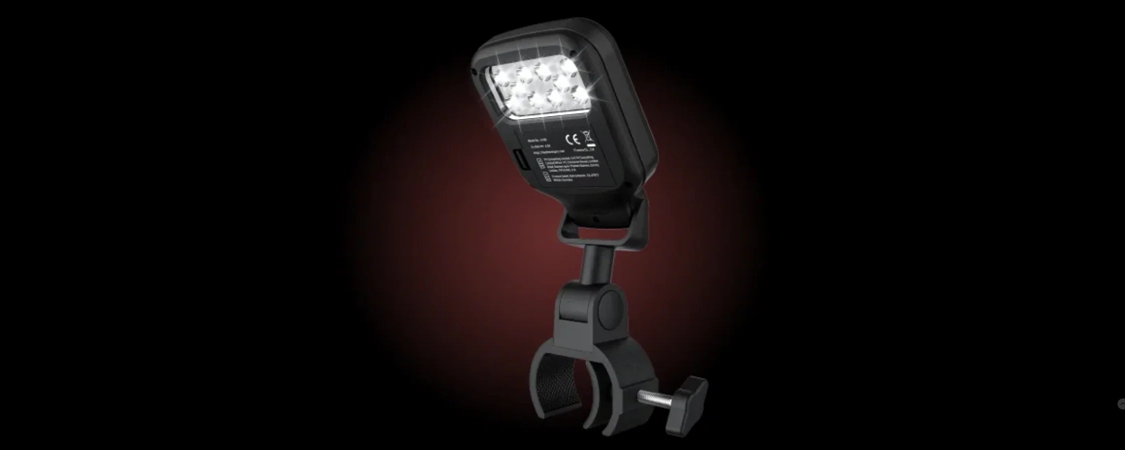 Luces para parrilla A100 para exteriores con 10 LED 