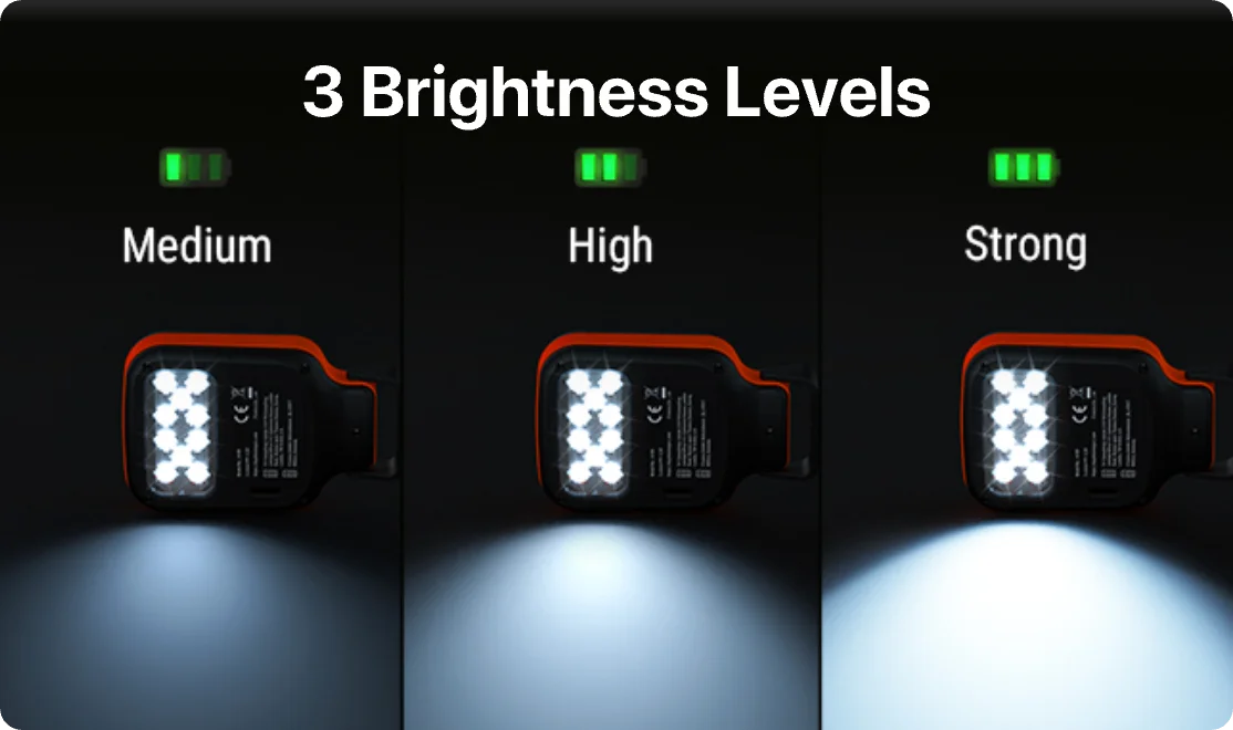 Luces para parrilla A100 para exteriores con 10 LED 