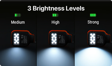 TempPro A100 Grill Lights — 10 High-Intensity LEDs, Hands-Free