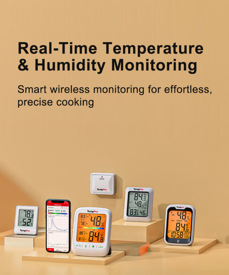 TempPro hygrometers & thermometers
