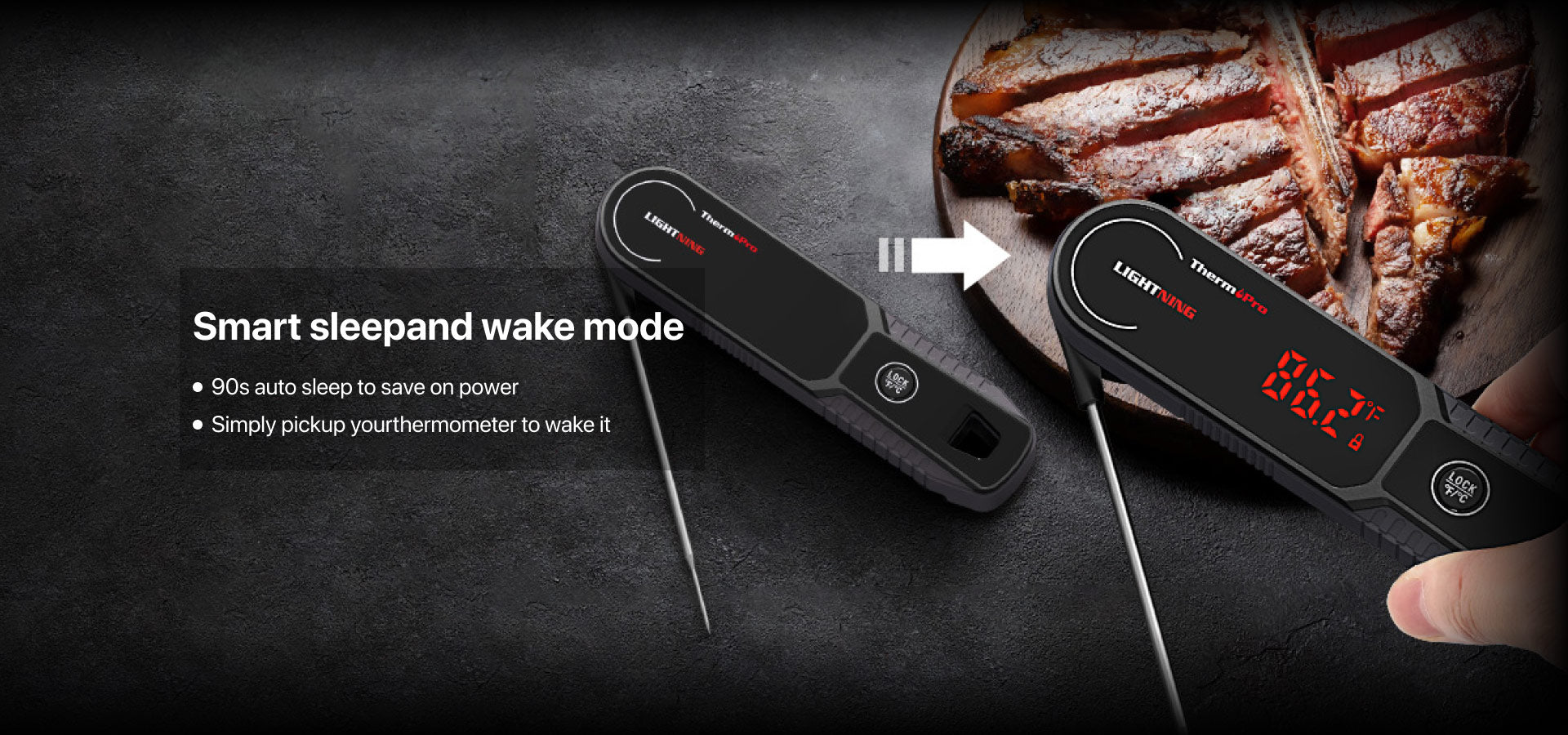 TempSpike Pro TP980 2 Probes & Lightning TP622