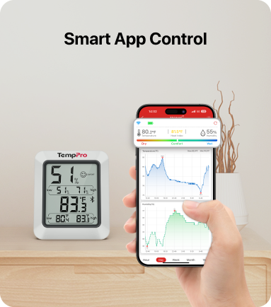 Thermomètre hygromètre Bluetooth TP350