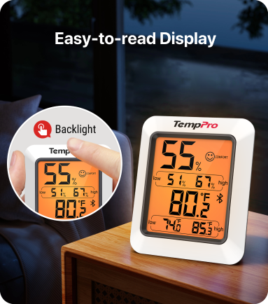 Thermomètre hygromètre Bluetooth TP350
