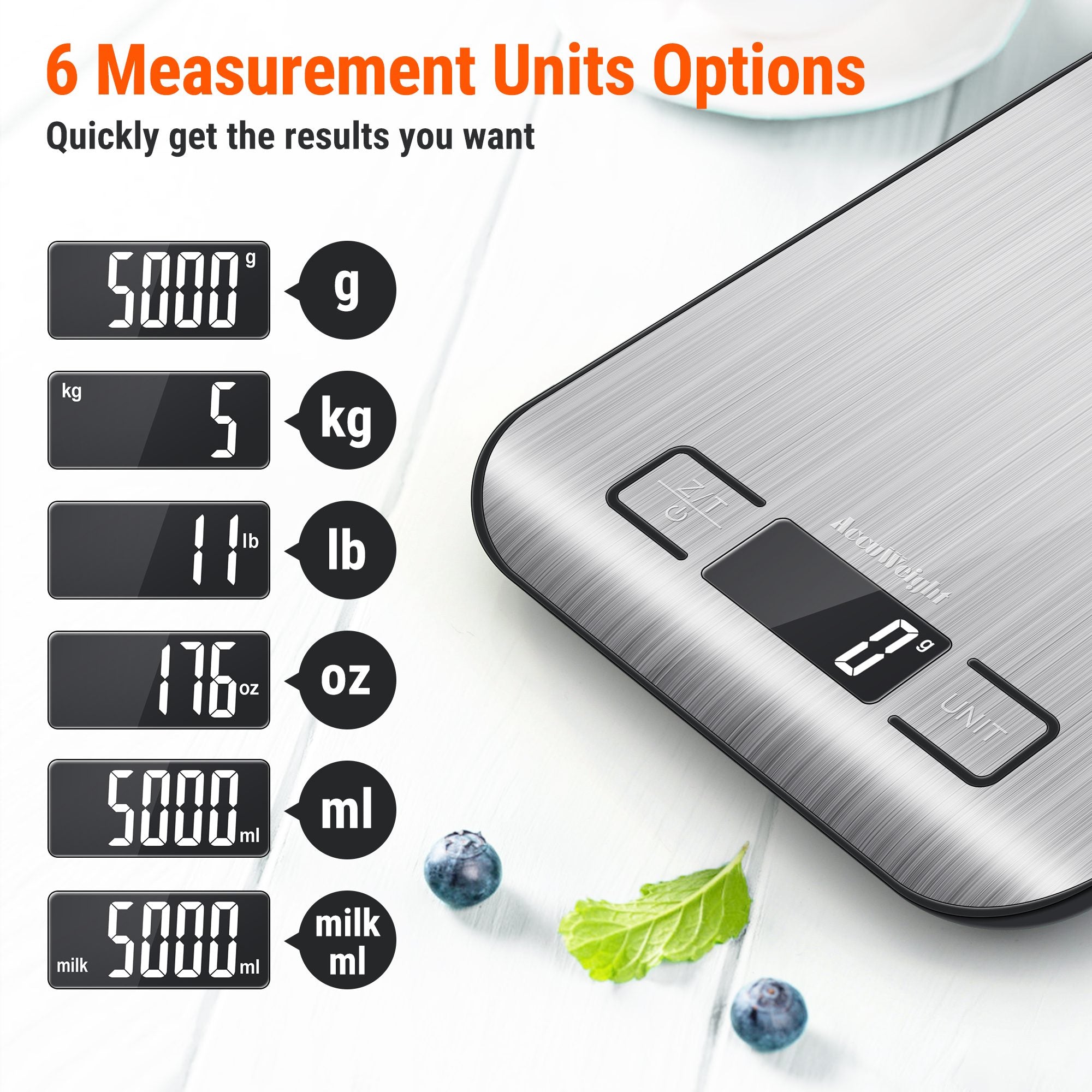 Balance de cuisine ThermoPro IC211