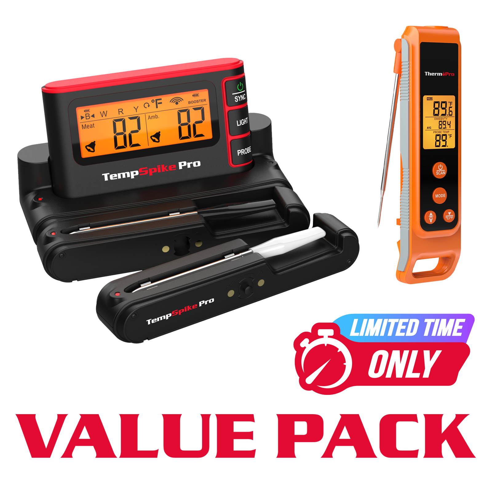 TempSpike Pro TP980 2 Probes  & TempPro TP420