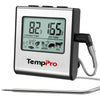 Thermomètre à viande TempPro TempTrack CORE TP16 – Compatible four et gril, alarme programmable