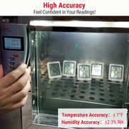 TempPro TP50 – Lot de 3 hygromètres/thermomètres numériques d'intérieur