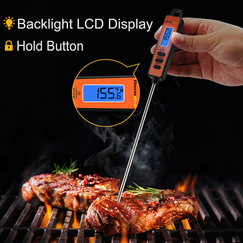 TP01A 2-Packs Instant Read Meat Thermometer