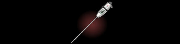 Termómetro de Carne de Lectura Instantánea TempPro TempSwift CORE TP02S — Lectura en 1 Segundo, Sonda Larga de 5.3"