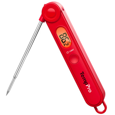 TempPro TempSwift PLUS TP03B Instant-Read Meat Thermometer — 1-Second Digital, Backlit
