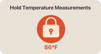 Thermomètre à viande numérique instantané TempPro TempSwift PLUS TP03H — Compact, rétroéclairé
