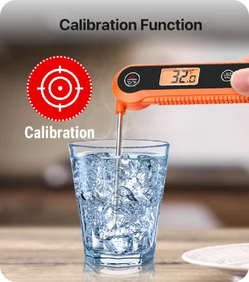 Thermomètre à viande numérique instantané TempPro TempSwift PLUS TP03H — Compact, rétroéclairé