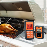 TempPro TempSync CORE TP08S Wireless Meat Thermometer — Dual Probe, Transmitter & Receiver (No App Needed)