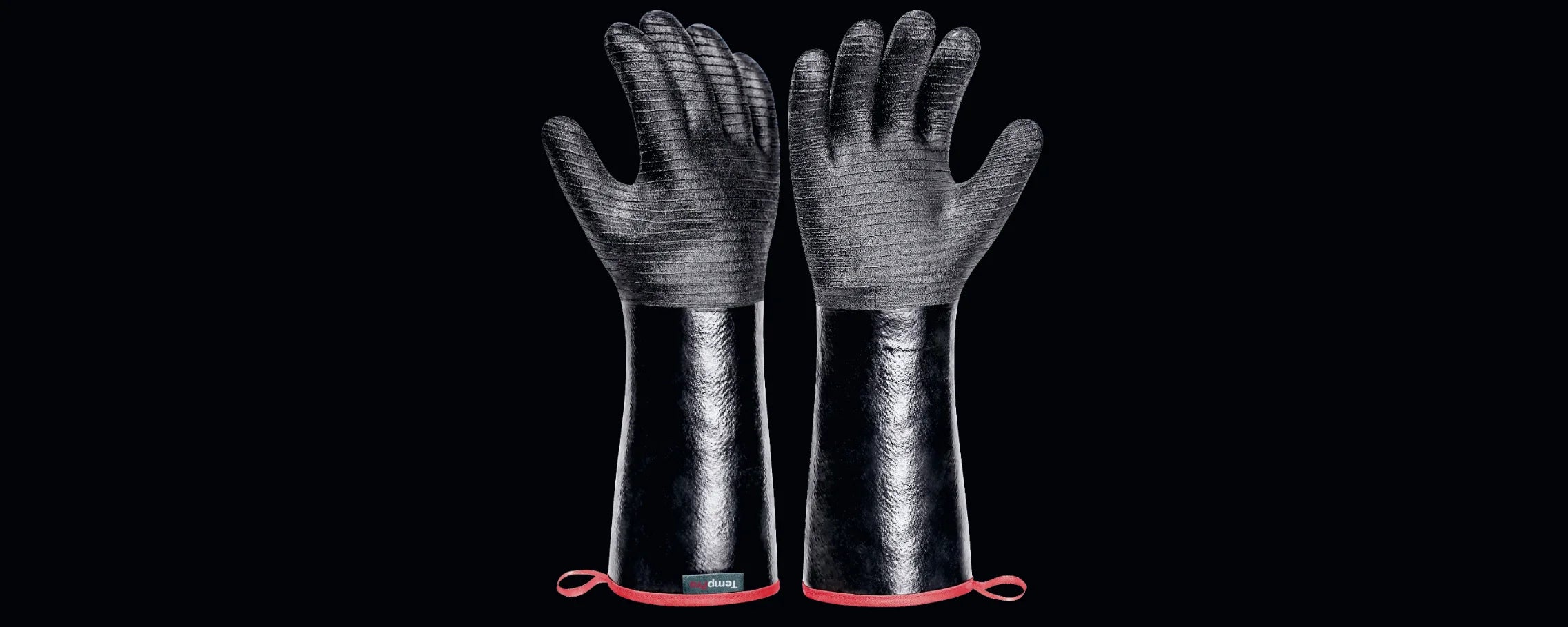Gants imperméables TP100 de 14 pouces résistants à la chaleur jusqu'à 932 °F