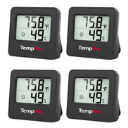 TempPro TempAir CORE TP157 Indoor Thermometer & Hygrometer — ±2.0°F/±2% RH, 10s Refresh
