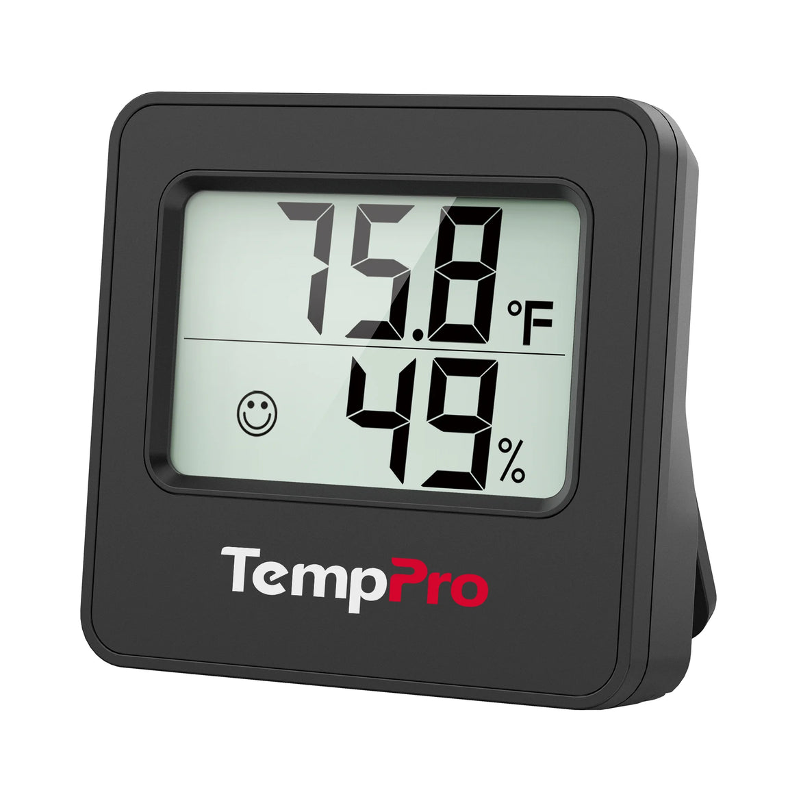 TempPro TempAir CORE TP157 Indoor Thermometer & Hygrometer — ±2.0°F/±2% RH, 10s Refresh