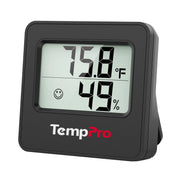 TempPro TempAir CORE TP157 Indoor Thermometer & Hygrometer — ±2.0°F/±2% RH, 10s Refresh