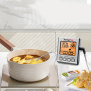 TempPro TempTrack CORE TP16S Leave-In Meat Thermometer — Oven-Safe Probe with Smart Alarm